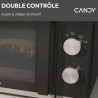 Micro-ondes CANDY Moderna CMW20TNMB 700 W 20L Noir - Fonction