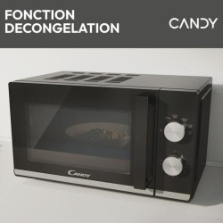 Micro-ondes CANDY Moderna CMW20TNMB 700 W 20L Noir - Fonction