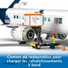 LEGO City 60367 L'Avion de Ligne, Jouet avec Bus de l'Aéroport, Remorqueur, C...