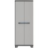 Armoire de rangement haute KETER LINEAR - Noir / Gris - 68 x 39 x 173 cm - 3 ...
