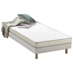 Matelas mousse 90 x 200 cm - DEKO DREAM Kietoa - Confort ferme - Epaisseur 12...