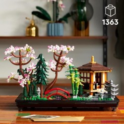 LEGO Icons 10315 Le Jardin Paisible, Kit de Jardinage Botanique Zen pour Adul...