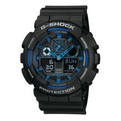 Montre - G SHOCK - GA-100-1A2ER - Résine - Étanchéité 20 Atm - Digital