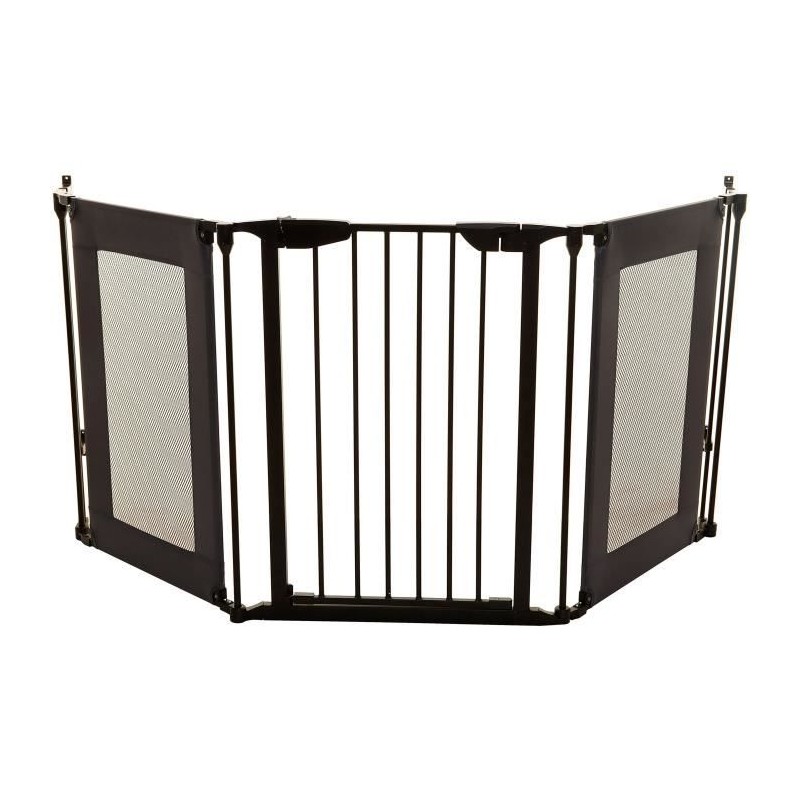 Barriere de sécurité - DREAMBABY - DENVER - 3 panneaux - 85,5-200 x 74 cm - B...