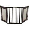 Barriere de sécurité - DREAMBABY - DENVER - 3 panneaux - 85,5-200 x 74 cm - B...