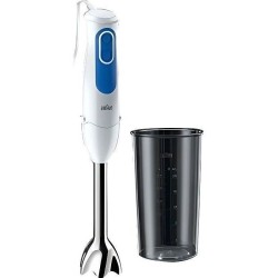 Mixeur plongeant BRAUN MQ3000WH Smoothie Plus - Pied mixeur Blanc et