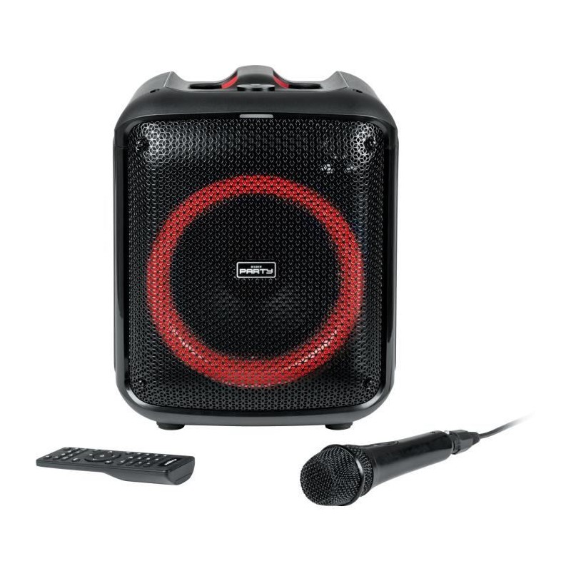 BIGBEN PARTYBTHPMAX - Enceinte lumineuse sans fil - Bluetooth 5.3 - 200W - US...