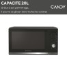 Micro-ondes Gril Candy Moderna CMGA20TNDB 700W 20L Digital Noir -