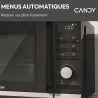 Micro-ondes Gril Candy Moderna CMGA20TNDB 700W 20L Digital Noir -