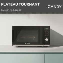 Micro-ondes Gril Candy Moderna CMGA20TNDB 700W 20L Digital Noir -
