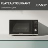 Micro-ondes Gril Candy Moderna CMGA20TNDB 700W 20L Digital Noir -