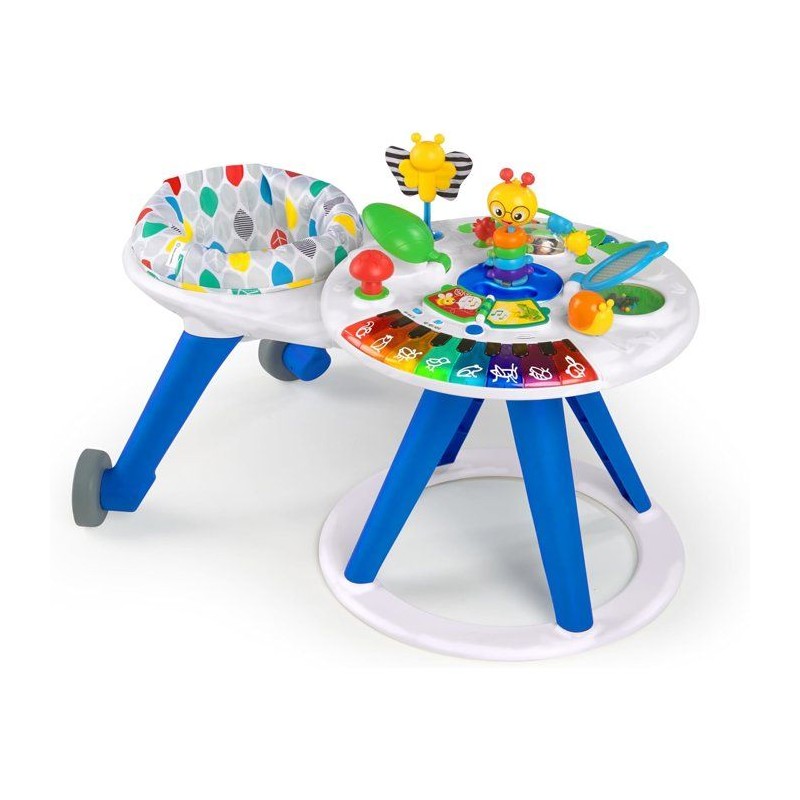 BABY EINSTEIN Table d'activités pour bébé trotteur évolutif 4-en-1 Pivotant a...