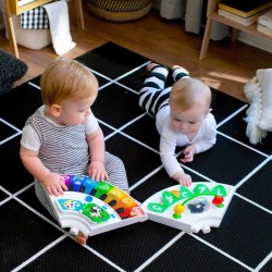 BABY EINSTEIN Table d'activités pour bébé trotteur évolutif 4-en-1 Pivotant a...
