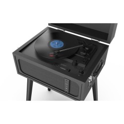 Platine Vinyle sur pieds RYGHT ALTO - Noir - Enceinte bluetooth intégrée