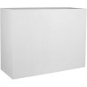 Pot de fleurs - EDA - Muret Loft Graphit - 46 L - 78,5 x 29,5 x 60 cm - Blanc...