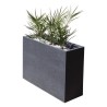 Pot de fleurs - EDA - Muret Loft GRAPHIT - 46 L - 78,5 x 29,5 x 60 cm - Gris ...