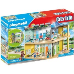 PLAYMOBIL 71327 Ecole aménagée, City Life, L'école, 282 pieces, Mixte, Pour e...