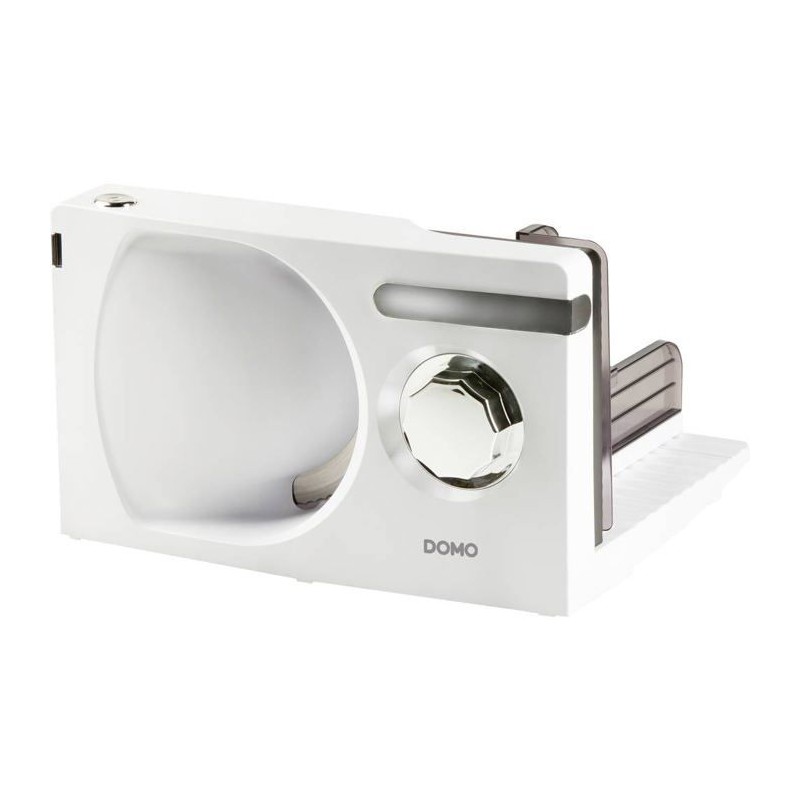 Trancheuse - DOMO - diametre 17cm - Réglage coupe 1 a 15 mm - 120W