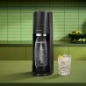 Machine a soda et eau pétillante SODASTREAM - TERRA Noire - 1 bouteille compa...