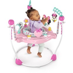 DISNEY BABY - MINNIE - Aire d'éveil bébé multi-jouets, siege sauteur a rebond...