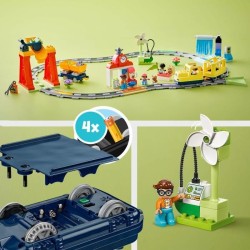 LEGO DUPLO Ma ville 10428 Le grand train communautaire interactif - Jouets d'...