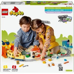 LEGO DUPLO Ma ville 10428 Le grand train communautaire interactif - Jouets d'...