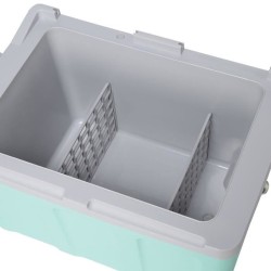 Glaciere thermoélectrique INCASA 40L - Alimentation 12/220V - Vert - Idéale p...