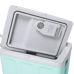 Glaciere thermoélectrique INCASA 40L - Alimentation 12/220V - Vert - Idéale p...