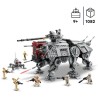 LEGO 75337 Star Wars Le Marcheur AT-TE, Jouet, Figurines Droides de Combat, C...