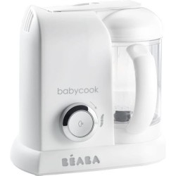 BÉABA - Babycook Solo - Robot Bébé 4 en 1 Mixeur-Cuiseur - Cuisson Vapeur - B...