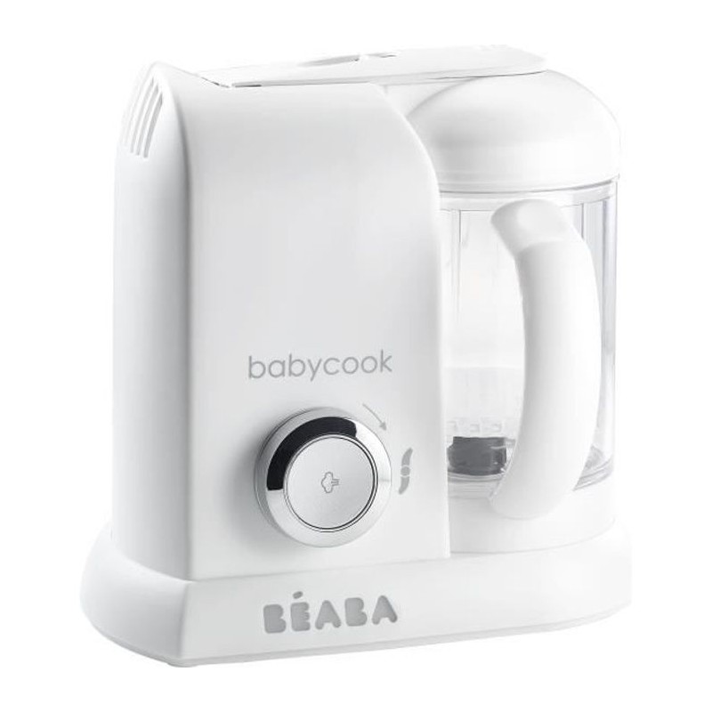 BÉABA - Babycook Solo - Robot Bébé 4 en 1 Mixeur-Cuiseur - Cuisson Vapeur - B...