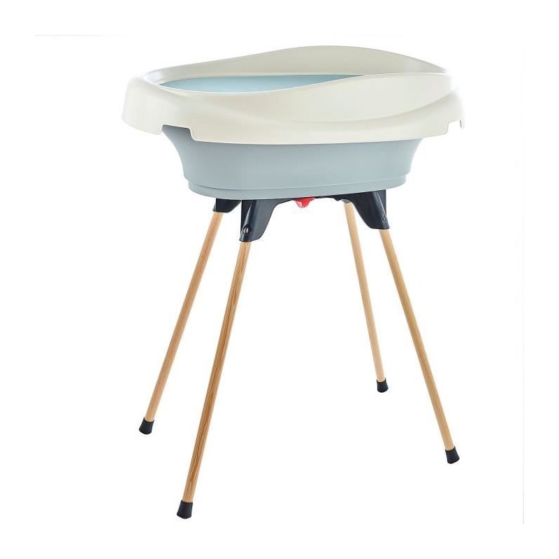 Pack plan a langer et baignoire - THERMOBABY - VASCO - Gris Charme - 2 en 1