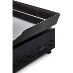 COOKING BOX Plancha gaz  CALI - 4 feux - 9,6 kW - 82x45x22 cm - Surface de cu...