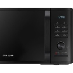 Micro-ondes solo - SAMSUNG - MS23K3555E - Noir - 23L - Contrôle