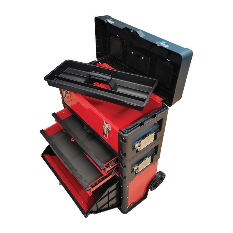Chariot porte outils - DEFPRO - 3 modules superposables - 60 kg