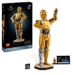 LEGO Star Wars 75398 C-3PO - Figurine de Droide a Construire - Maquette pour ...