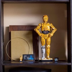 LEGO Star Wars 75398 C-3PO - Figurine de Droide a Construire - Maquette pour ...