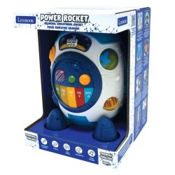 Lexibook - Ma fusée avec projecteur d'étoiles - Connaissances spatiales, quiz...