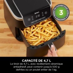 Friteuse sans huile NINJA - Pro AF140EU - Capacité 4,7L - 4 programmes de cui...