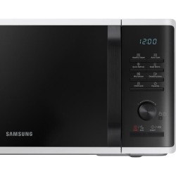 Micro-ondes solo 23L - SAMSUNG - MS23K3555EW - Blanc - Contrôle