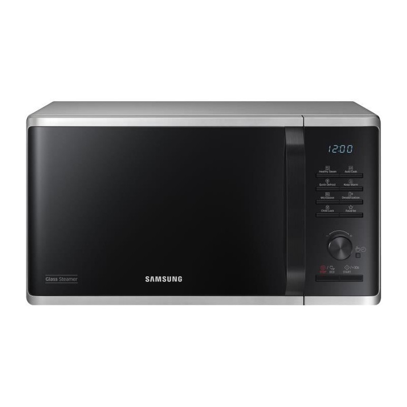 Micro-ondes solo - SAMSUNG - MS23K3555ES - Acier inoxydable - 23L -