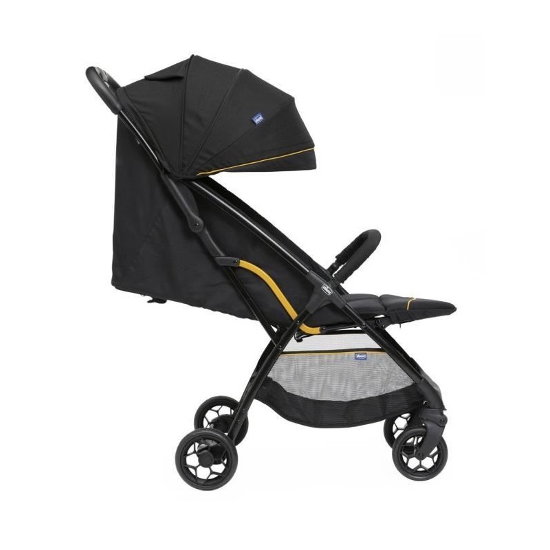 CHICCO Poussette Glee Unven - 4 roues - Noir