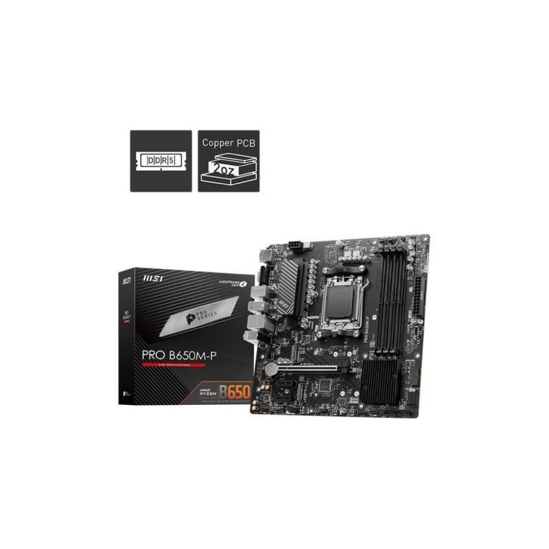 Carte Mere - MSI - PRO B650M-P (911-7E27-001)
