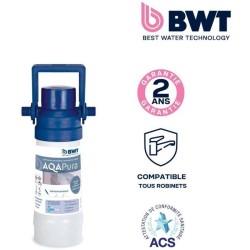 Filtre sous-évier - BWT - AQA-PURA - Retenue partielle des PFAS - Capacité 10...