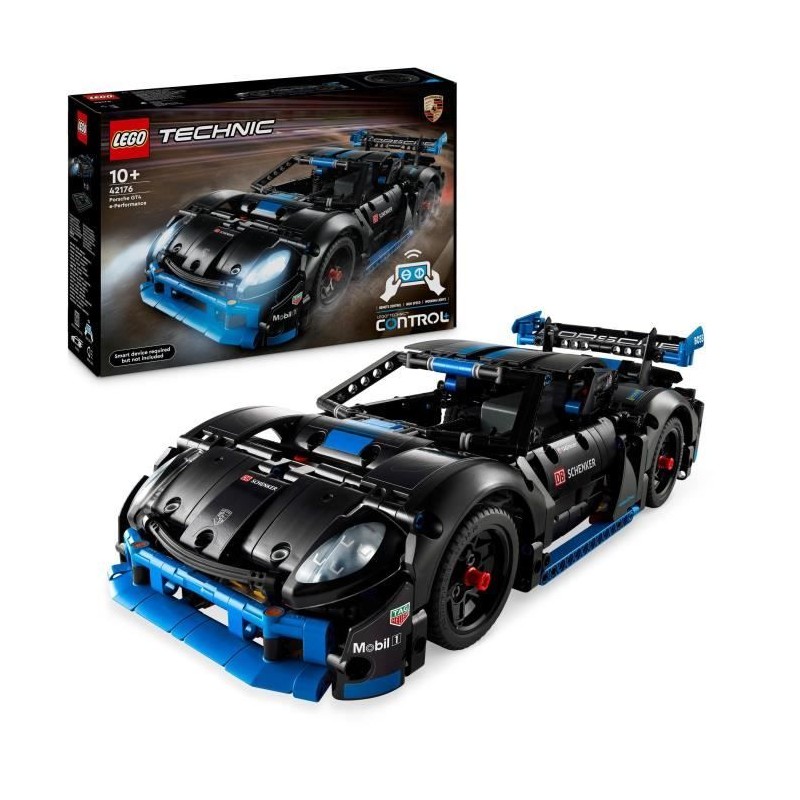 LEGO Technic 42176 Voiture de course Porsche GT4 e-Performance - Modele téléc...