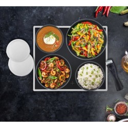 Batterie de cuisine 10 pieces Arthur Martin - Aluminium - Tous feux sauf indu...