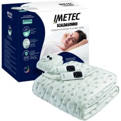 Surmatelas Chauffant - Imetec - 2 Places Adapto, 150x160 cm - 6 Températures ...