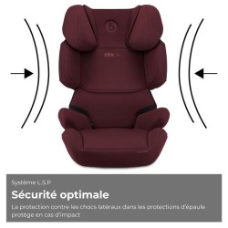 Siege auto Cbx by Cybex Solution X i-Fix 3 a 12 ans - 15 a 50 kg - 100 a 150 ...