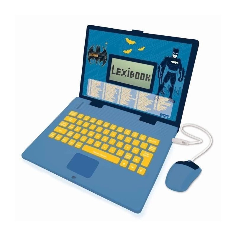Ordinateur portable éducatif Batman - LEXIBOOK - 124 activités - Français/Ang...
