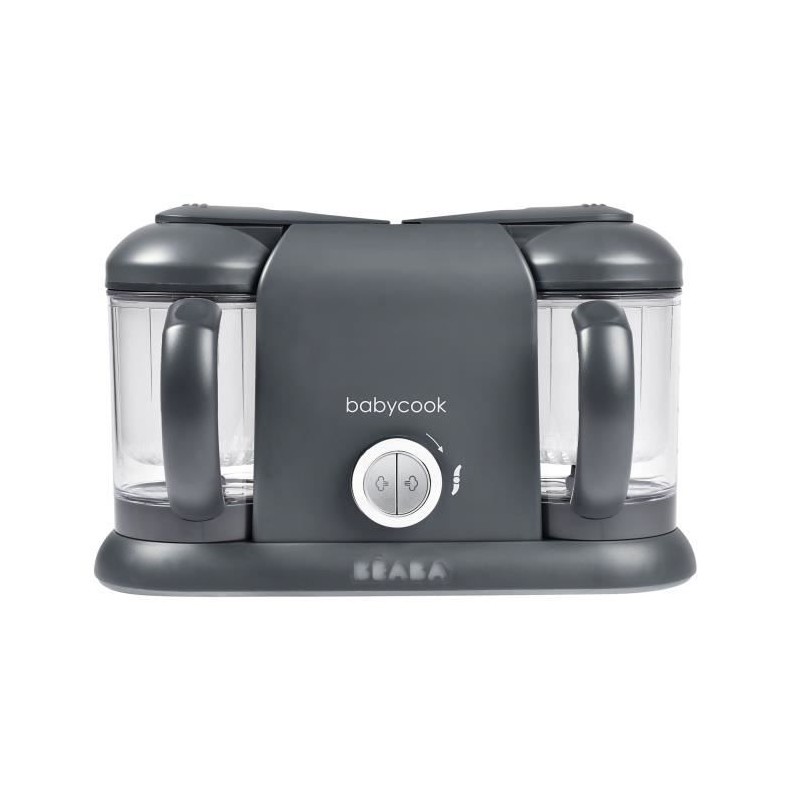 BÉABA - Babycook Duo - Robot Bébé 4 en 1 Mixeur-Cuiseur - Cuisson Vapeur rapi...